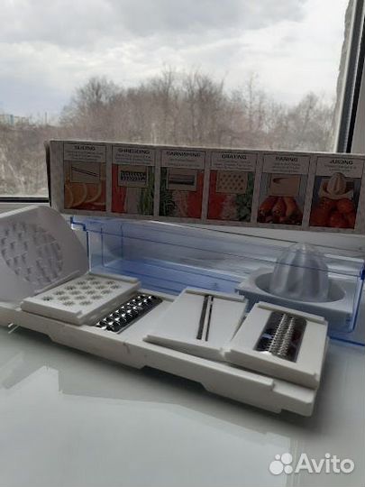 Овощерезка многофункциональная с контейнером