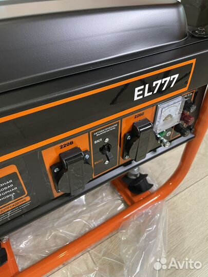 Генератор бензиновый electrolite EL777 3.5 кВт