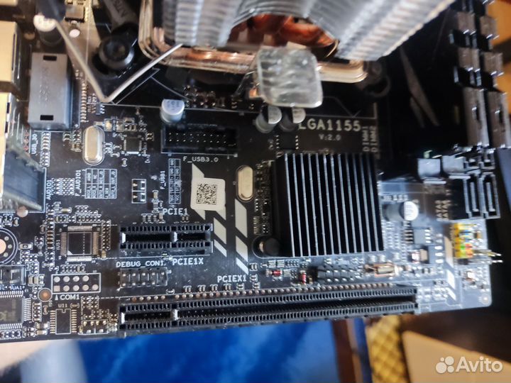 Материнская плата 1155 с процессором i7