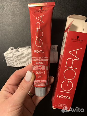 Краска igora 9,5