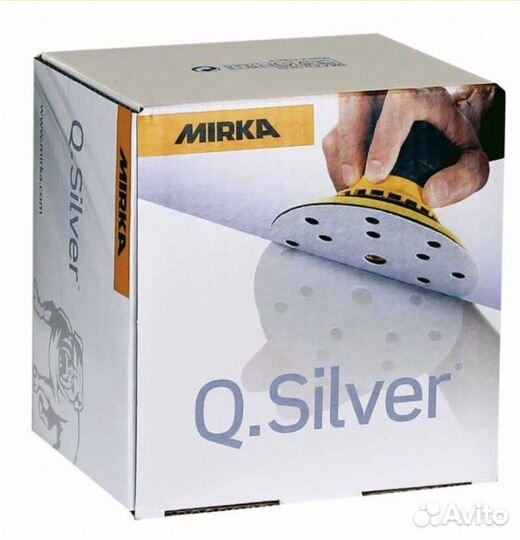 Mirka шлифовальный круг Q.silver 125мм
