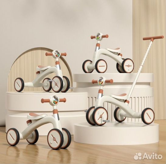 Велосипед беговел 4 в 1