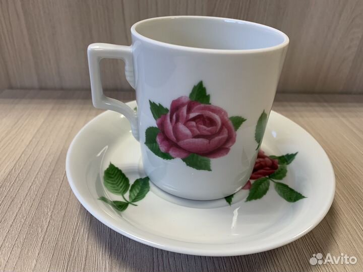 Чайная пара императорского фарфорового завода