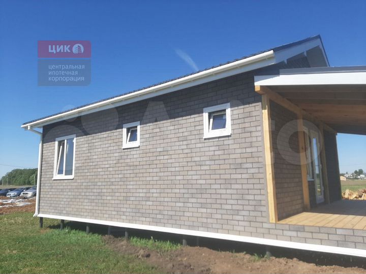 Дом 83,5 м² на участке 10 сот.