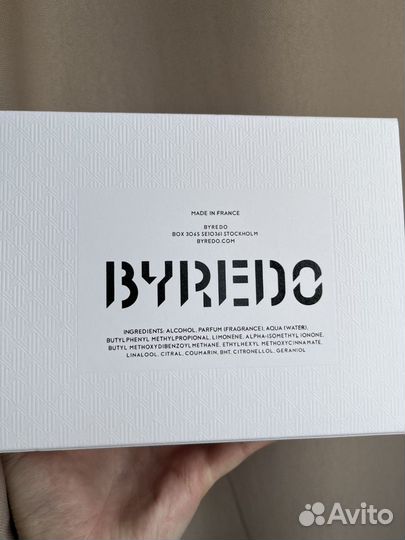 Духи Byredo 