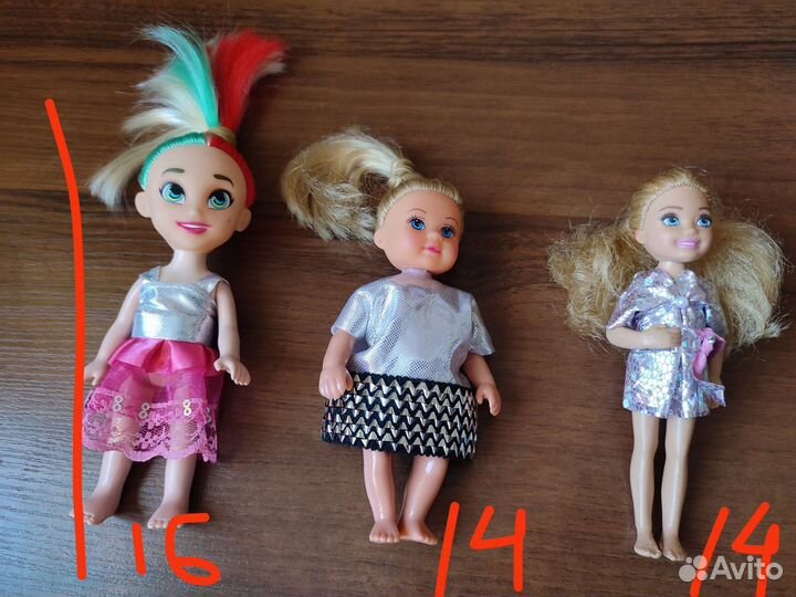 Кукла Барби Аniline, Дисней, Братц,маленькие куклы