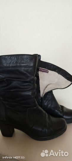 Полусапоги женские зимние 37 размер rieker