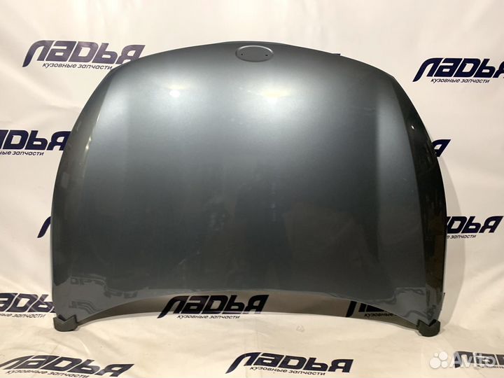 Капот Kia Rio(17) Серый U4G