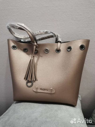 Сумка шоппер новая Pepe jeans London