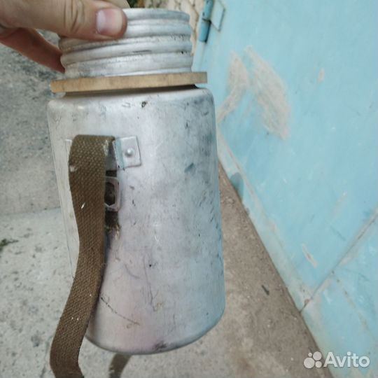 Бидон алюминиевый походный