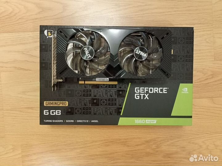 Видеокарта Palit gtx 1660 super