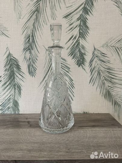Графин хрустальный богемия