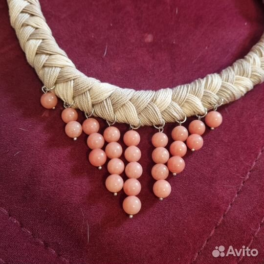 Бусы колье ожерелье
