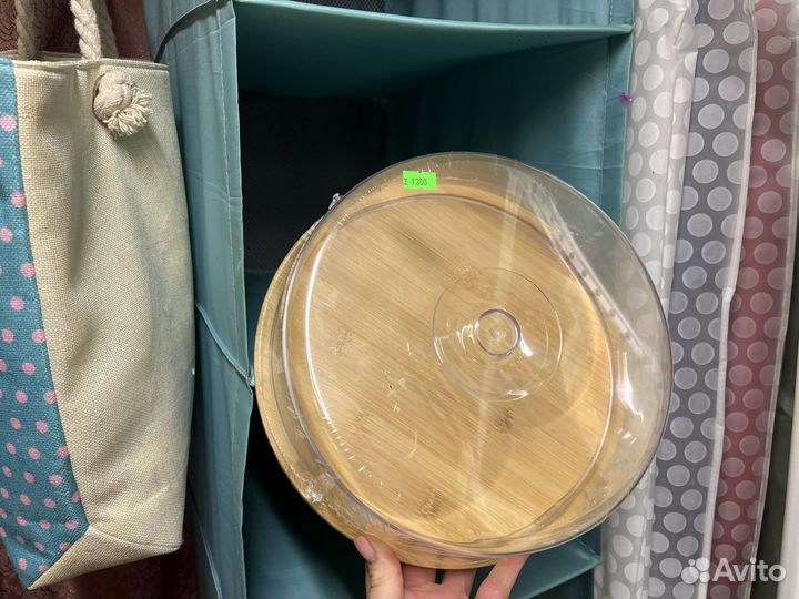 Тортовница с крышкой 28 см