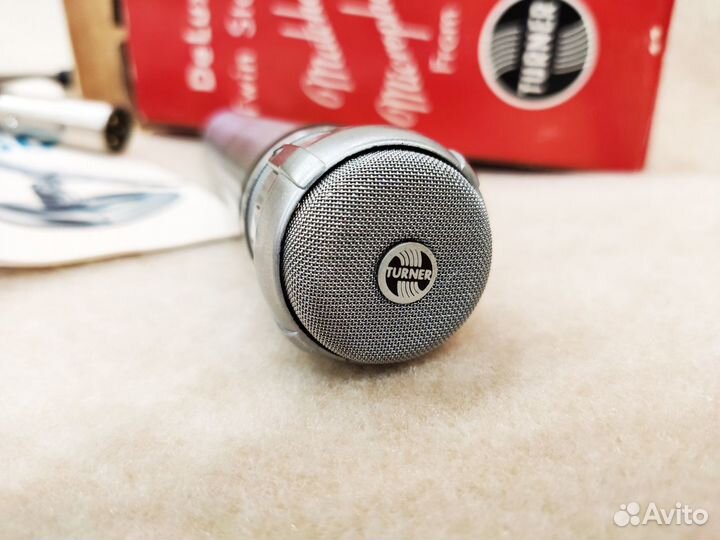 Винтажный микрофон Turner 500 1960-х (Made in USA)