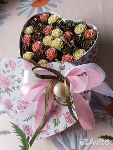 Шоколадные букеты на заказ