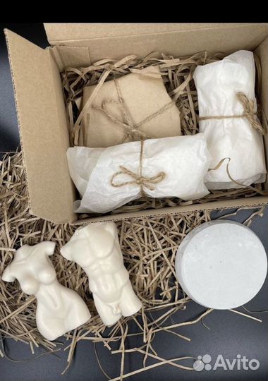 Свечи подарок восковые Мужское и Женское