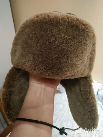 Мужская зимняя шапка ушанка