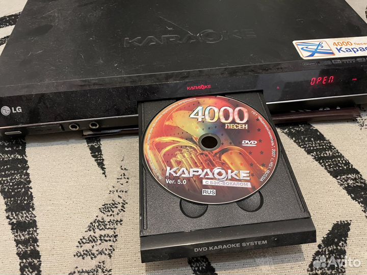 LG DVD-Караоке 4000 песен