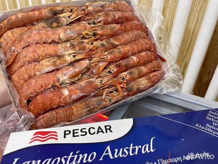 Лангустины L1 крупный. Оптовые цены