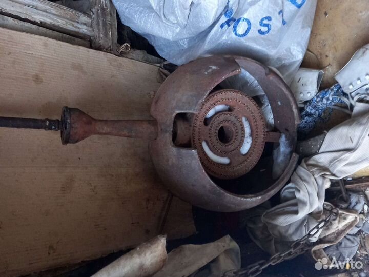 Газовый печ для большой казан