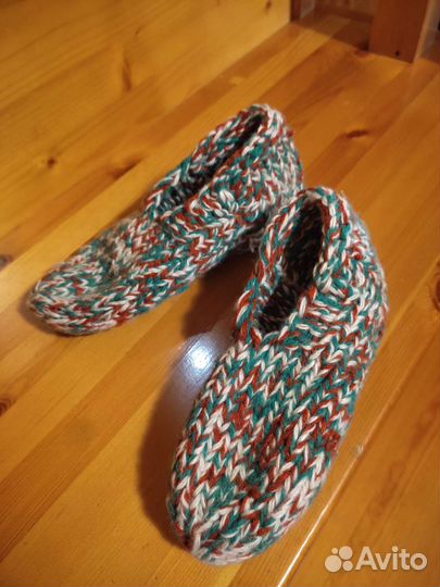 Вязаные следочки