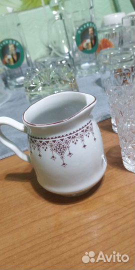 Рюмки, кружки, молочник СССР