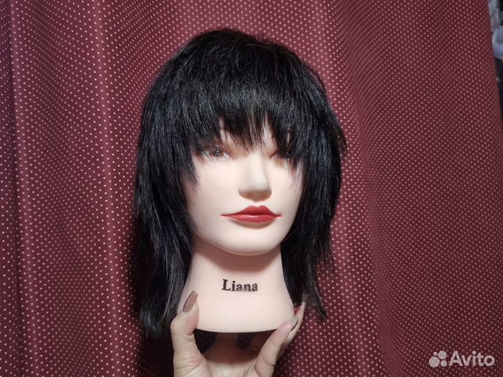Голова манекен натуральные волосы