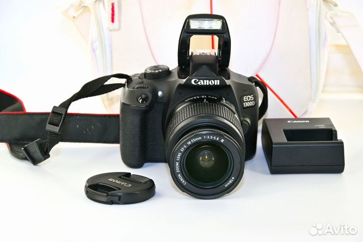 Canon EOS 1300D/T6 18.0MP цифрозеркалка Kit 18-55