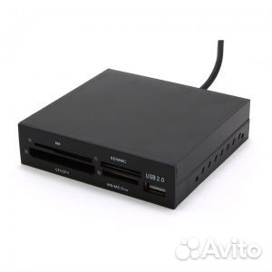 USB 2.0 Card reader All in 1, int. 3.5