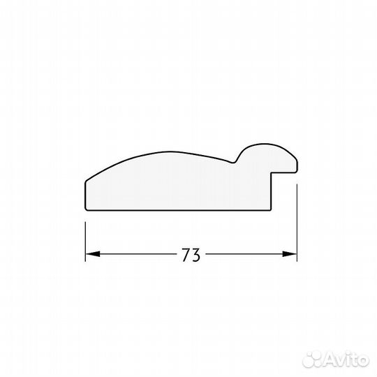 Зеркало Evoform Exclusive 73х53 BY 1126 с фацетом