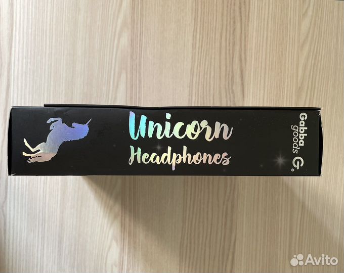 Наушники светящиеся Единорог Gabba Goods