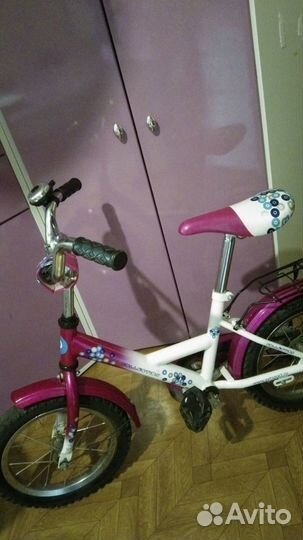 Детский велосипед для девочки от 3 до 7 лет