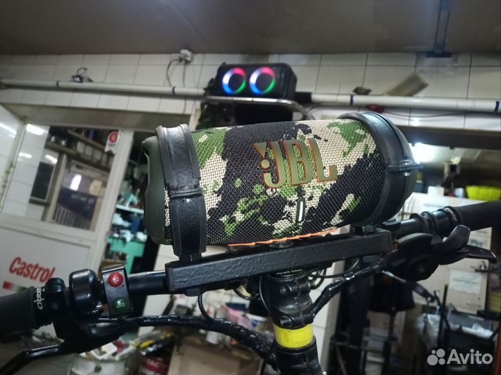 Крепление блютуз колонки на велосипед