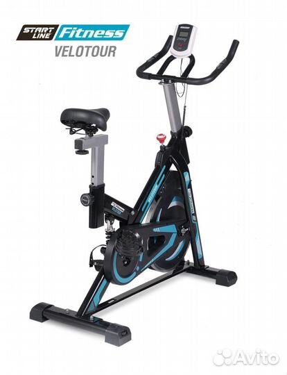 Велотренажер спин байк 