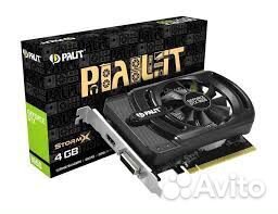 Видеокарта palit GTX 1650 StormX