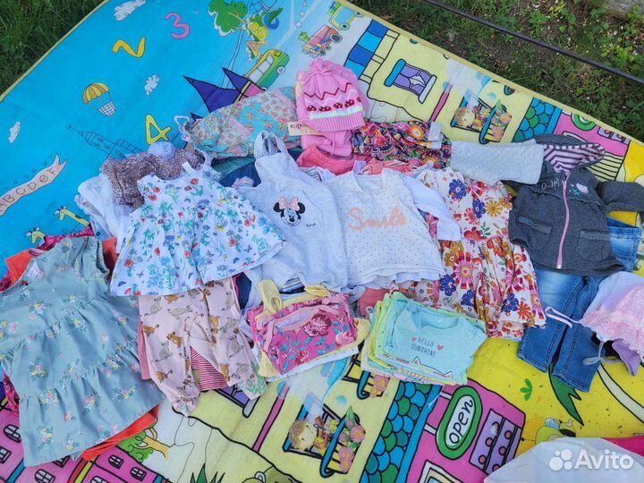 Вещи на девочку от 68 до 86