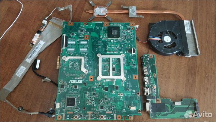 Ноутбук asus k52j в разбор