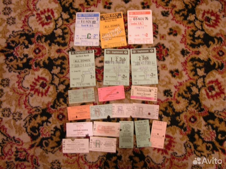 Транспортные билеты из Великобритании