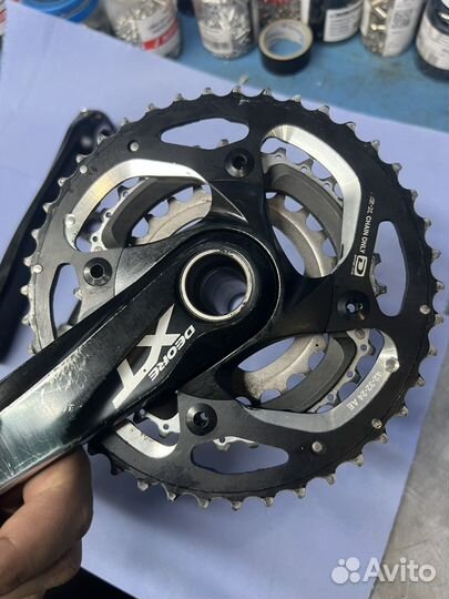 Систеиа шатунов shimano xt