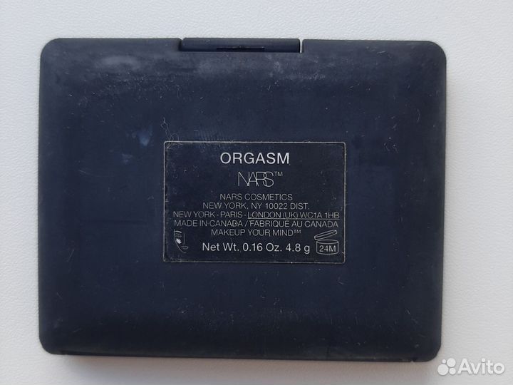 Nars orgazm румяна