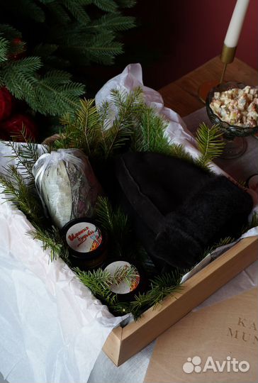 Банные шапки из овчины/Корпоративные подарки