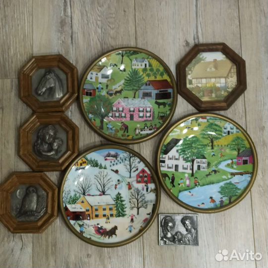 Панно, картины на стену, винтаж, Европа