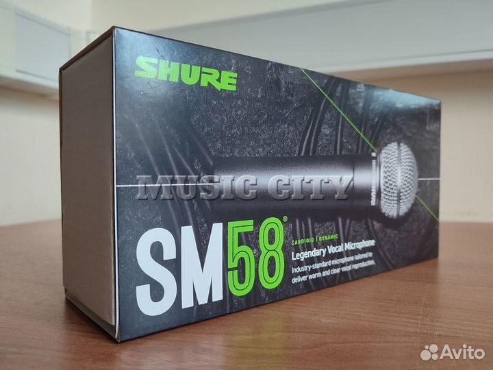 Shure SM58S динамический микрофон