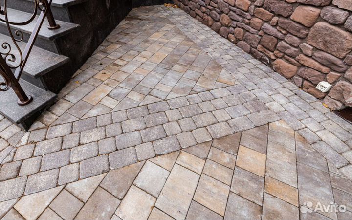 Тротуарная плитка со склада