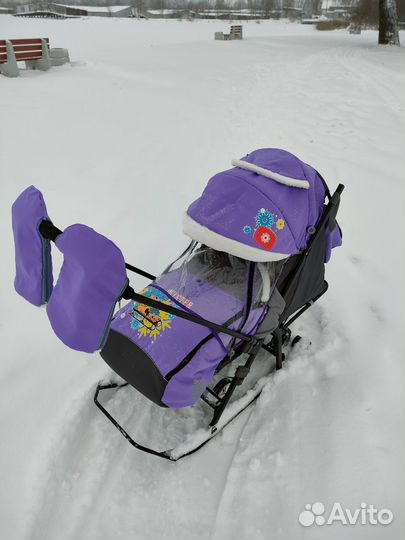 Санки коляска