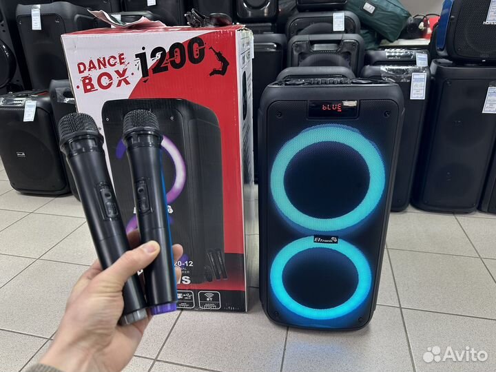 Мощная колонка Eltronic 20-12 120Вт