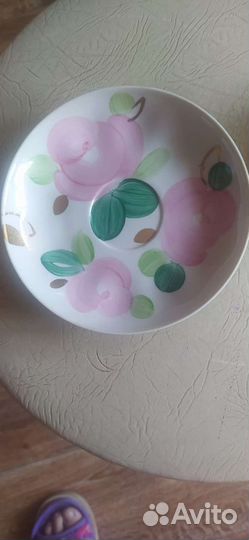 Чайные пары дулево СССР тонкий фарфор