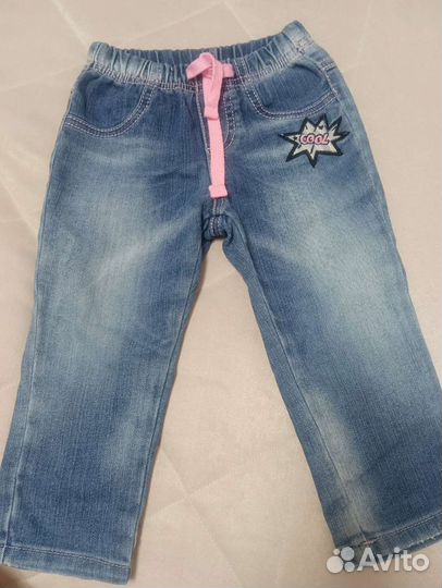 Джинсы для девочки 86