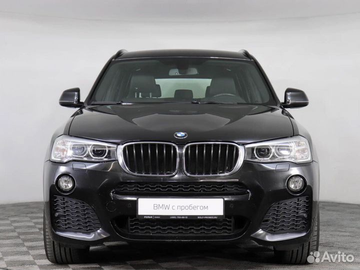 BMW X3 2.0 AT, 2017, 101 800 км